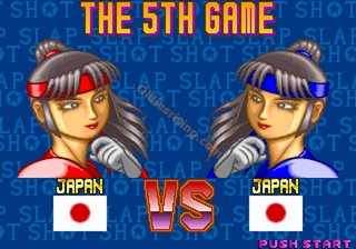 une photo d'Ã©cran de Slap Shot sur Arcade